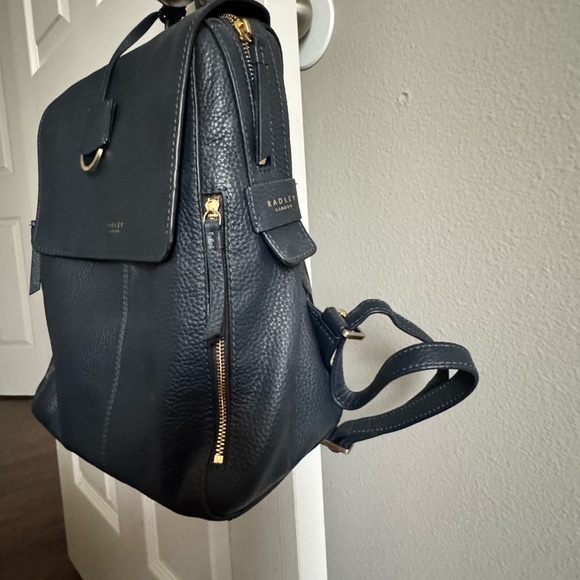 RADLEY LONDON Navy Blue Backpack - Picture 3 of 7